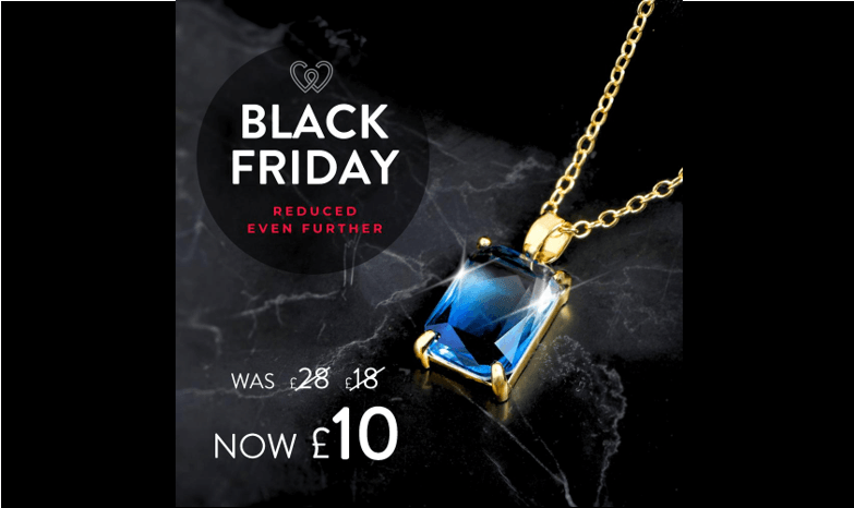 Black Friday at Warren James 18 wj offer