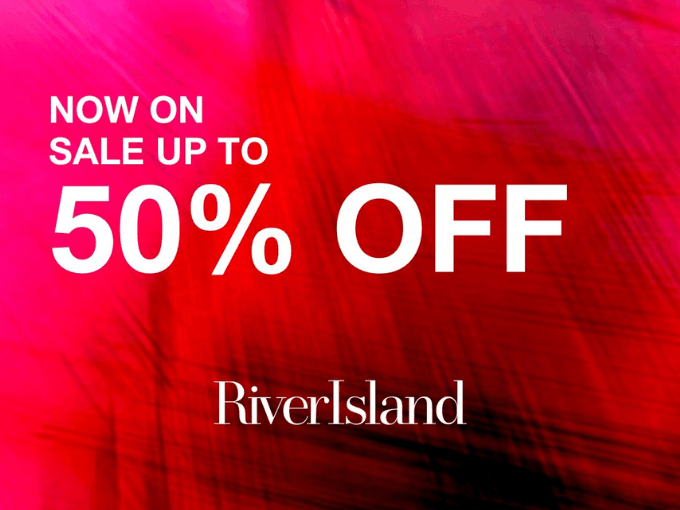 Up to 50% Off at River Island 1 Easter Appeal event tile