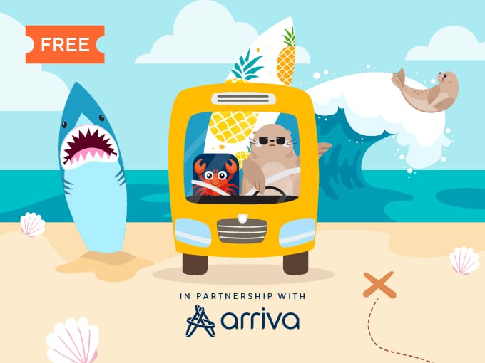 Beach Bonanza with Arriva 1 B5948 SPRG Summer Arriva WHATS ON